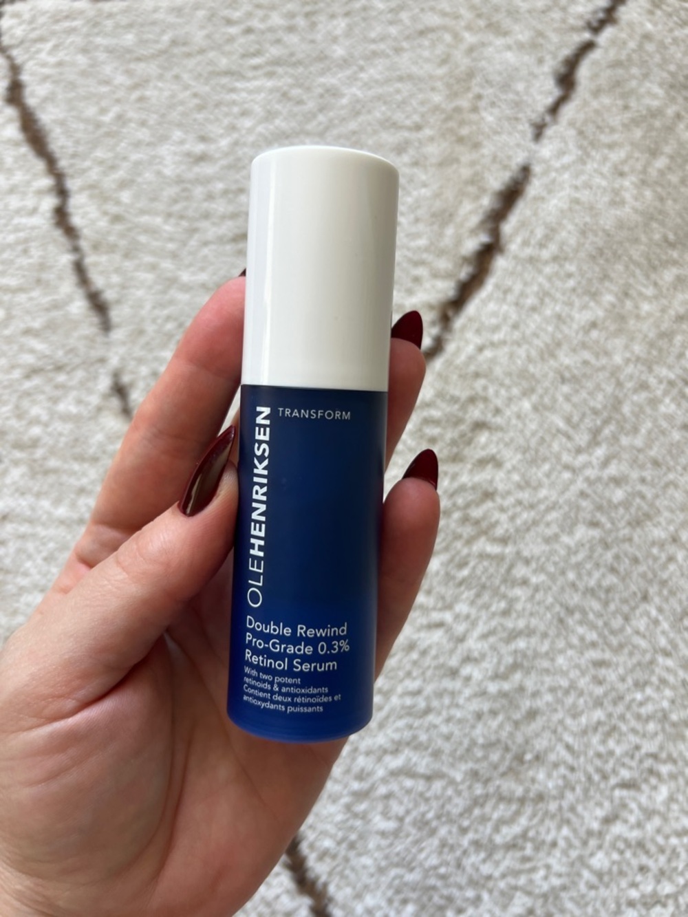 OLE HENRIKSEN Double Rewind Pro-Grade 0.3% Retinol Serum fine lines and wrinkles